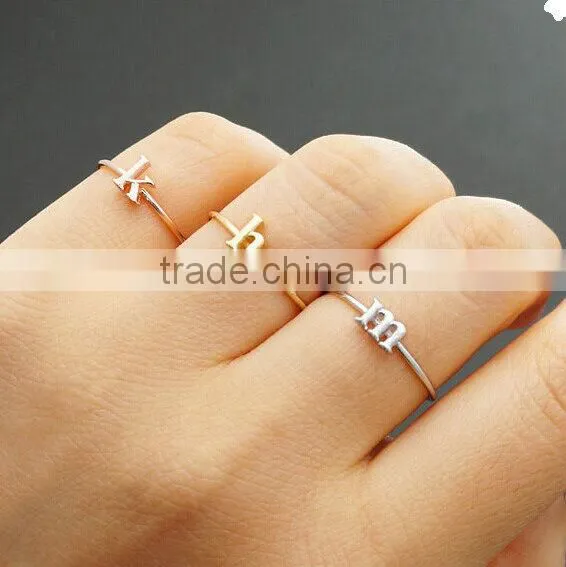adjustable initial letter ring