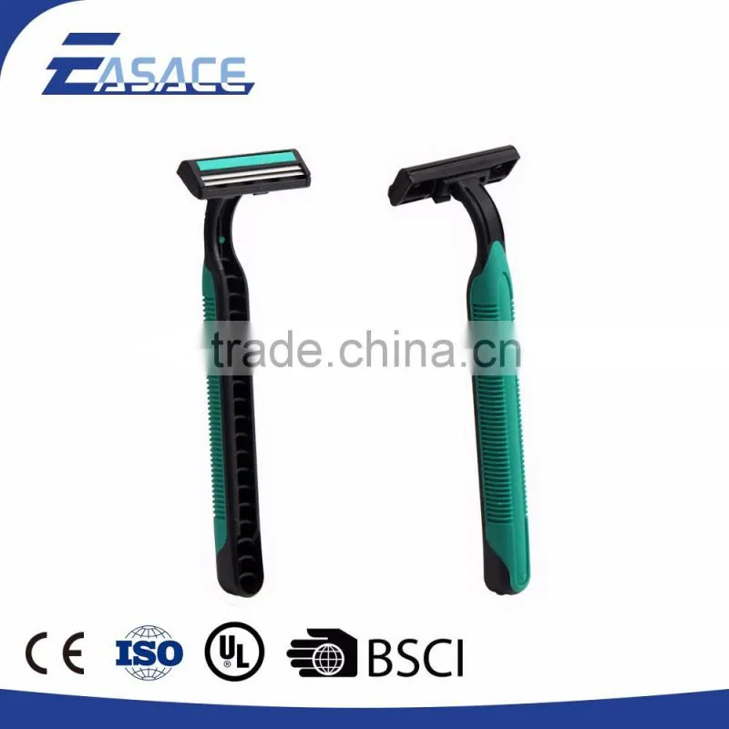Excellent quality disposable razor, twin blade disposable razor