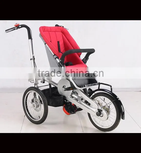 mother and child bicycle baby stroller