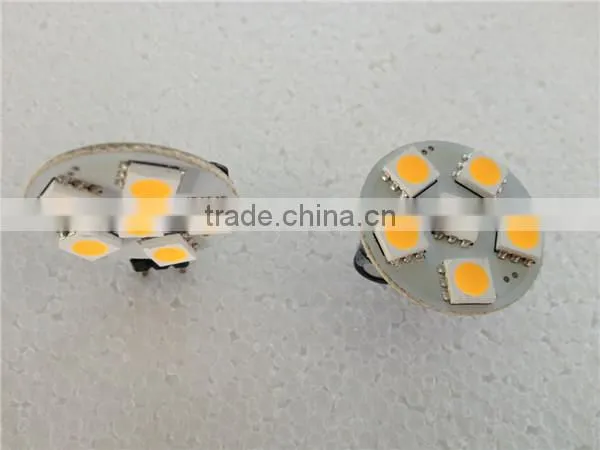 1.2W 10-30V DC G4 24V 5050 6SMD Led Bulb