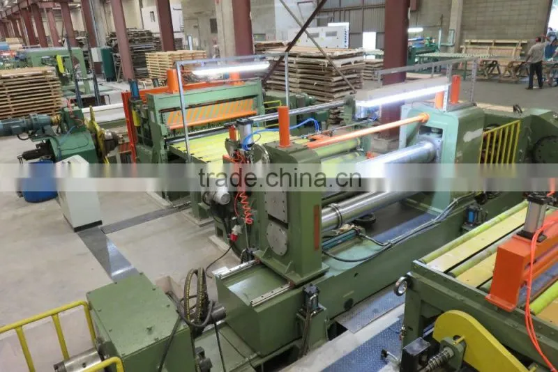 Automatic shearing slitting line