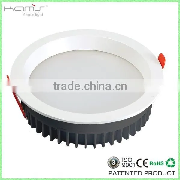 190mm cutout led downlight Die-casting aluminum material downlights
