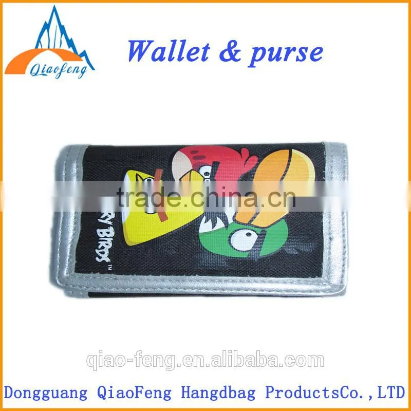 Cartoon wallet and printing kids wallet
