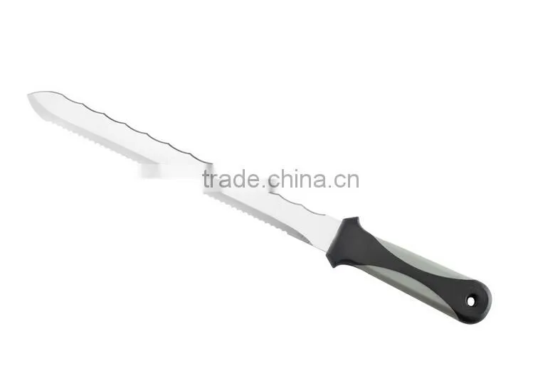 New 2CR13 Stainless Steel PP&TPR Handle Insulation Knife 351546