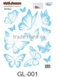 Children's Gift Removable Glue Glitter PVC Sticker