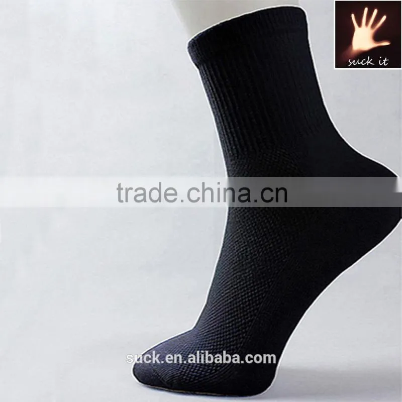 Mens Cotton Sock 5 color lot Pairs Solid Athletic Short Dress Mesh Socks Cosy Health