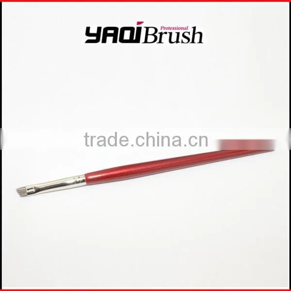 new type nylon hair red handle eyebrow brush
