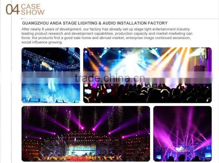 Newest hot selling big bee beam moving head 19*15w rgbw 4 in 1 led stage light moving head stage light
