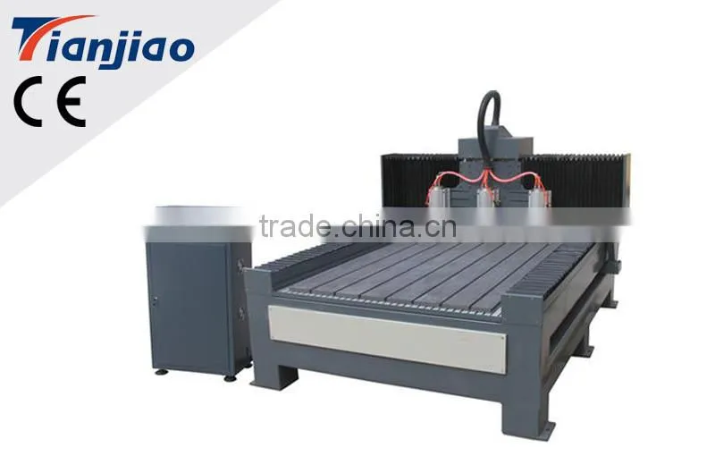 Stone engraving machine 1325 with 3 heads metal engraving machine 3d stone engraving machine