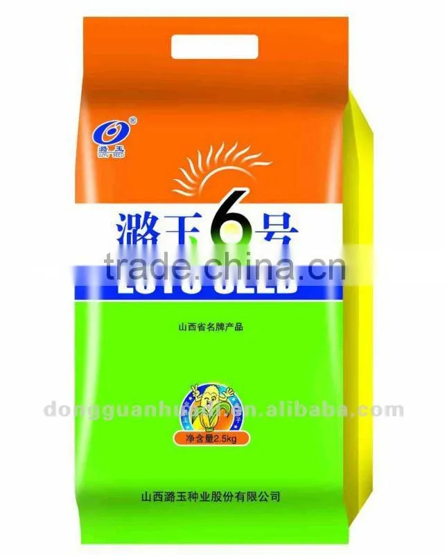 Cotton seed side gusset bag