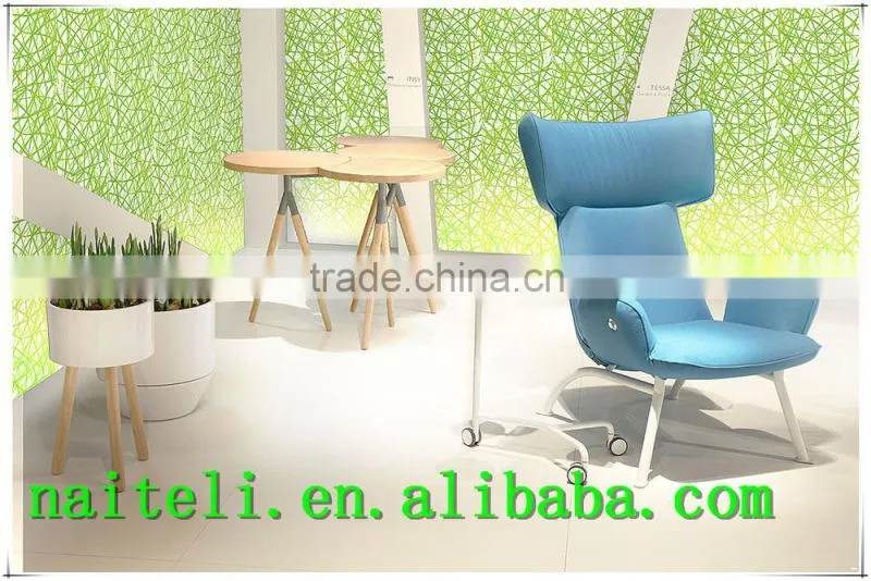 Recycled Acrylic Sheet with bamboo office partition glass wall