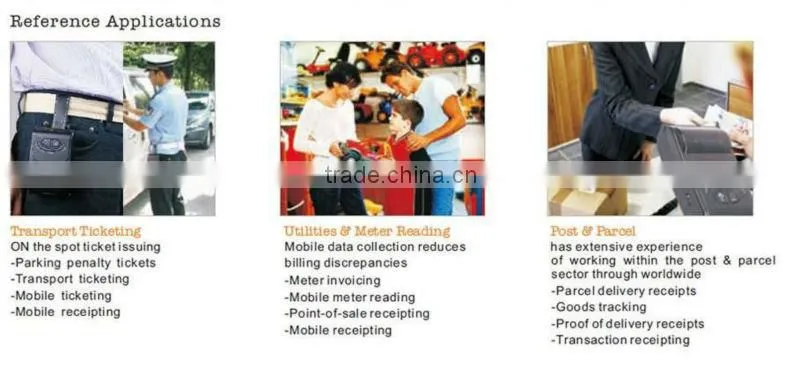 Mobile printer with MSR could read kinds of stripe Card