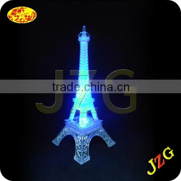 China eiffel tower factory best selling led blue eiffel tower for valentine's day gifts