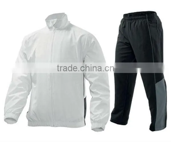 100% Woven men's track suit