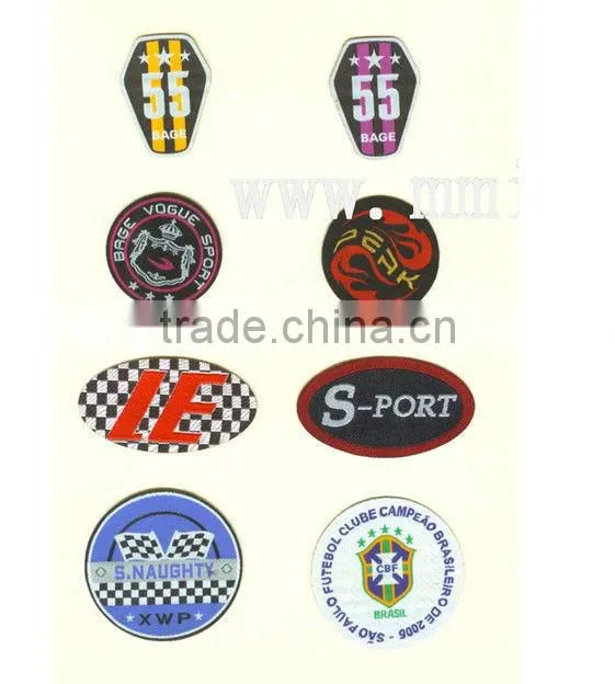 soft woven label