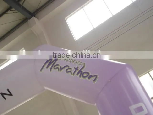 High quality advertising inflatable entrance arch with full digital printing