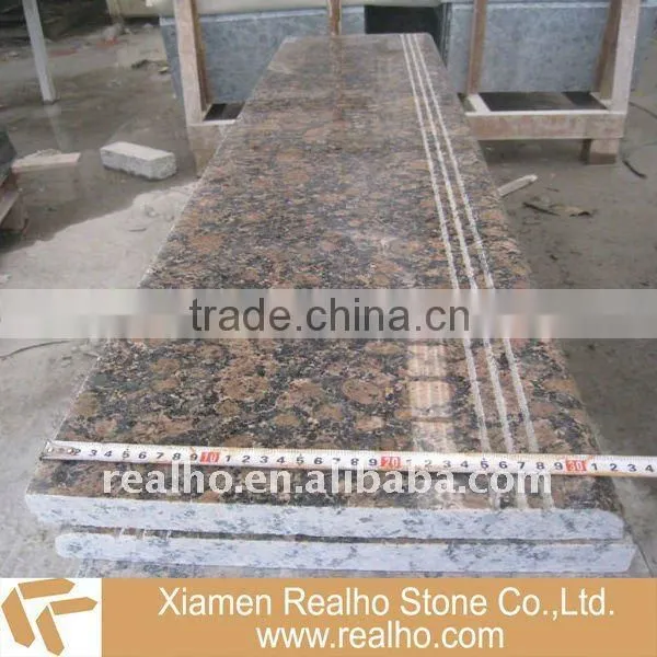 Polished granite tiles for stairs
