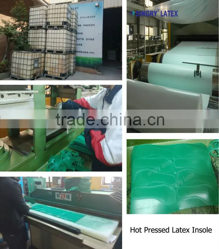 Eco-friendly Latex Shoe Insole Foam