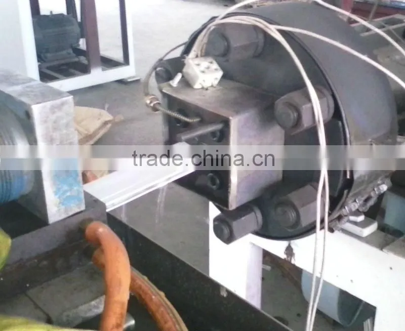 Custom plastic extrusion K shape PVC TPV Profile