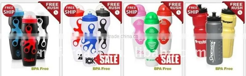 plastic drinking bottle