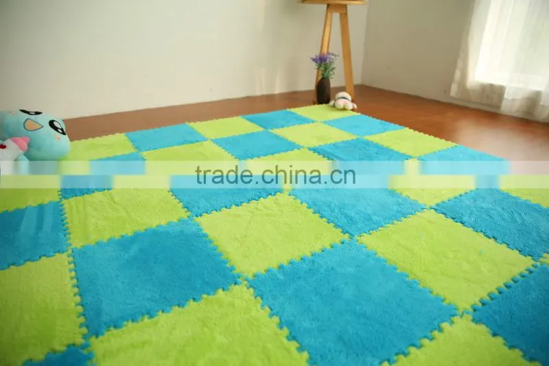 EVA foam easy to wash carpet jigsaw mat for indoor