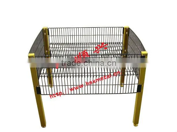 2015 new style metal table for supermarket HSX-807