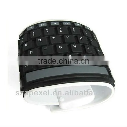 Flexible Keyboard, Foldable Keyboard, Roll Up silicone Keyboard