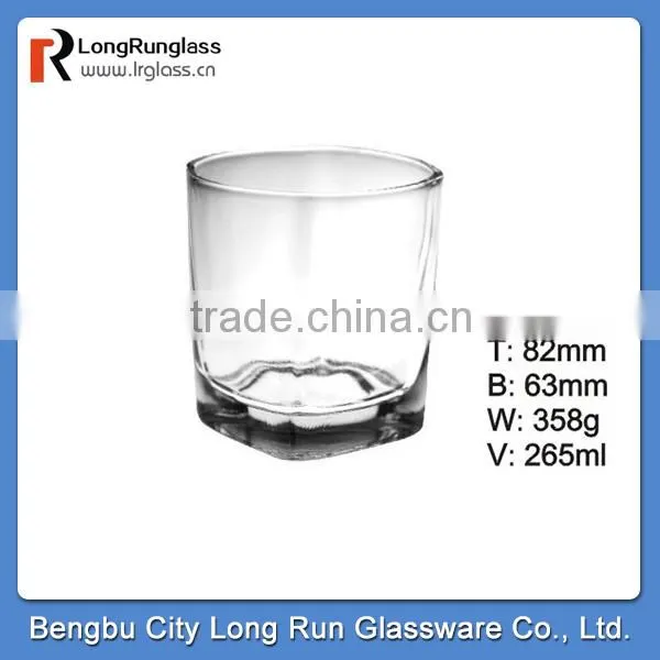 LongRun 7.5oz tall and thin home use glass cups set wholesale glassware