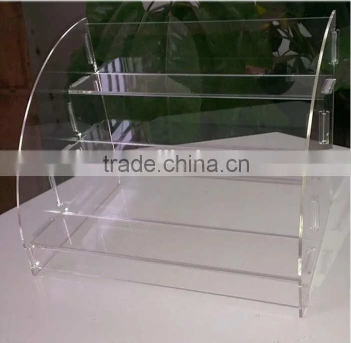 OEM ODM customized good quality acrylic display shelf