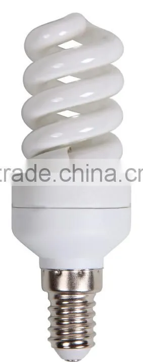 Spiral Type Lamp, 130V 7W With E14 Lamp Base