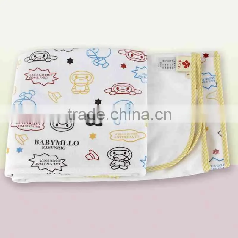 TPU Laminated Waterproof Cartoon Mattress Pad