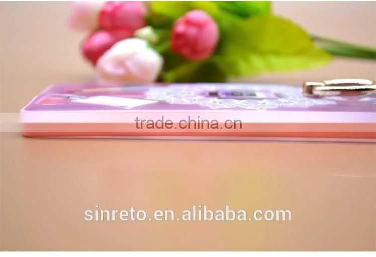Perfume TPU+PC 2-in-1 Hybrid Pattern Phone Case With Ring Bracket Compatible Brand For Huawei P9/P9 Plus