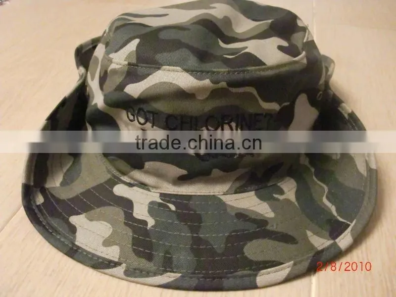 Foldable fisherman hat with Neckband,safari hat,bucket hat