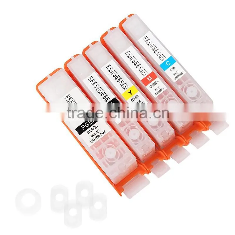 Compatible ink cartridge 570 571 for canon mg5750 5751