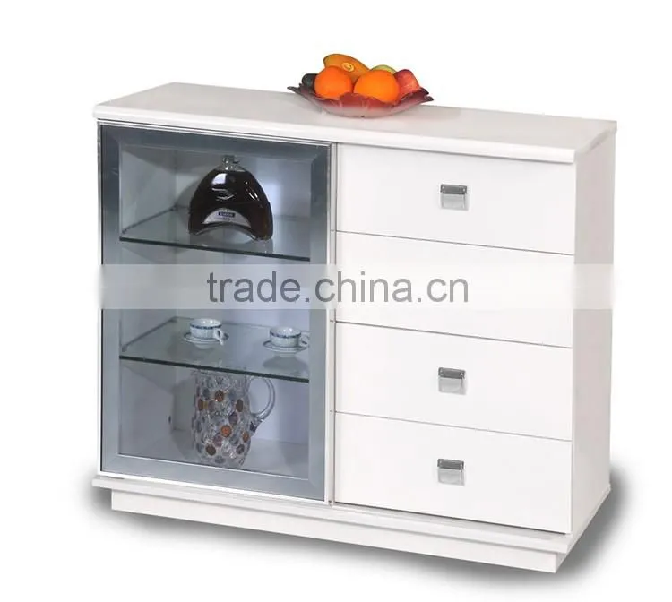 MDF panel material corrosion resistant cabinet meal sideboard for meal room