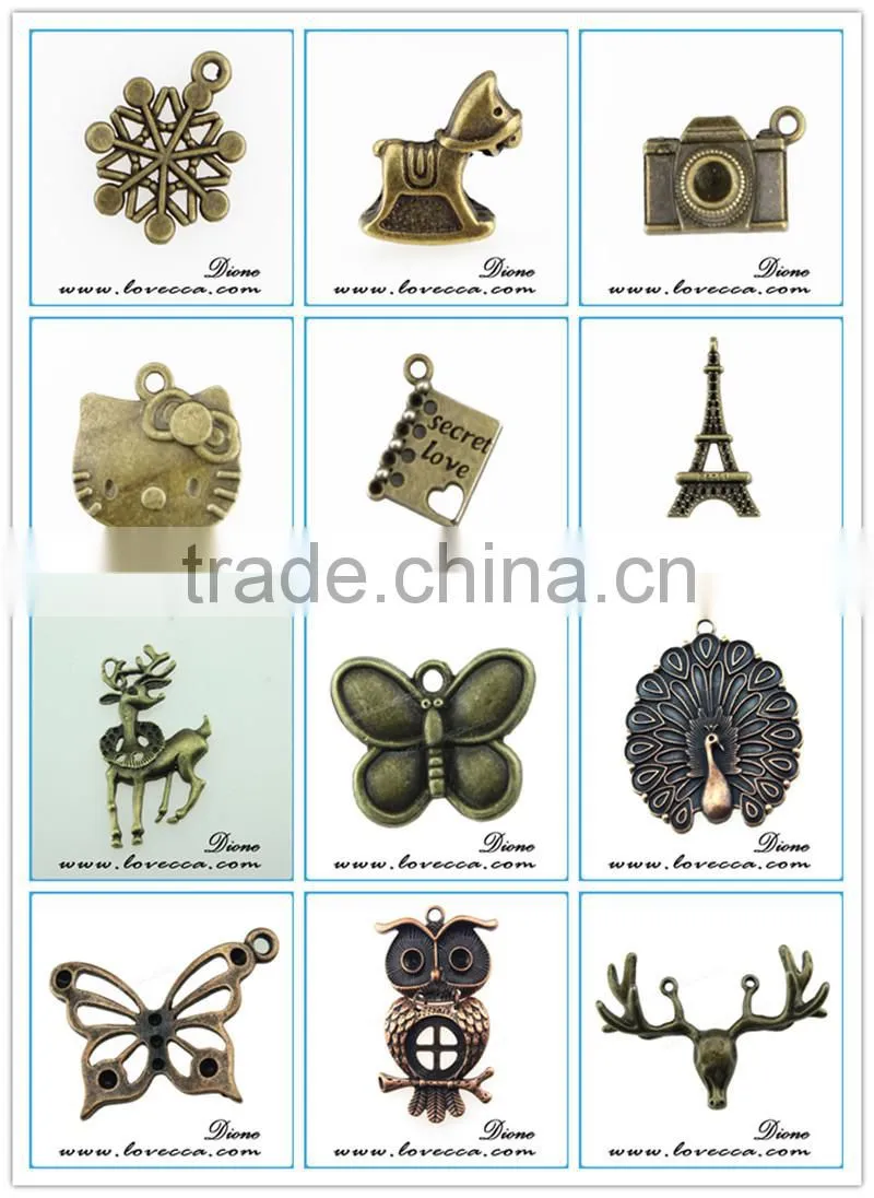 Newest design !!!Book shape love charm pendant for necklace