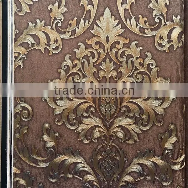 Top quality reasonable price vinyl wallpaper