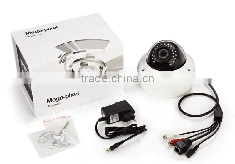 Mobile Phone 100W Pixels Dome Wireless HD 1080p POE WIFI IP Camera