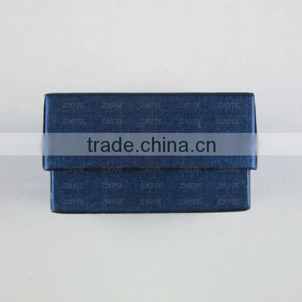 Lovely Dark Blue Christmas Gift Heart Ring Box Wholesale ZTPB-0020