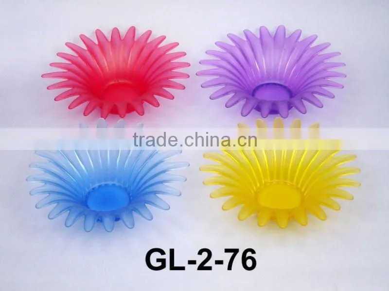 round glass candle holder for multi-use