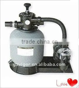 two style filtration sand filter for water treatment for the swimming pools or commercial pools
