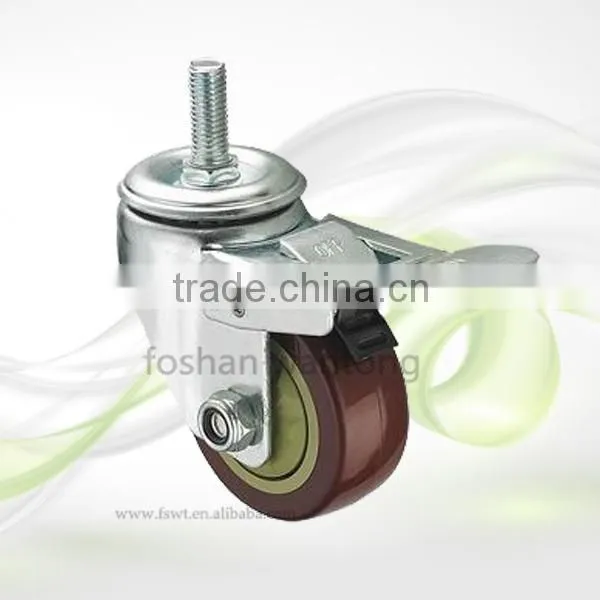 3''4''5'' Medium Duty PVC/ PU Swivel Hardware Caster Wheel