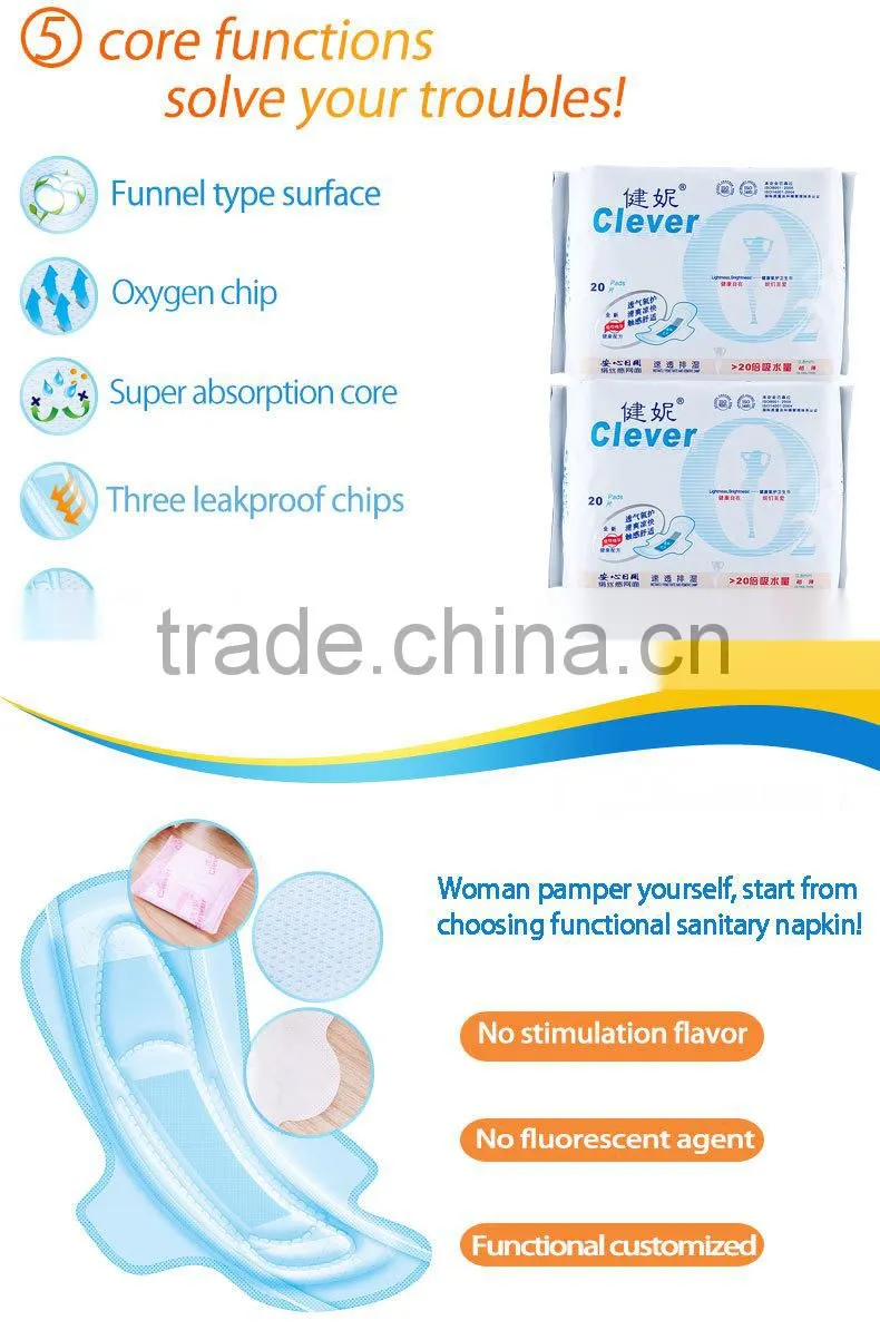 2015 sanitary napkins in bulk jianni