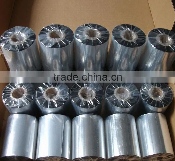 wax resin Thermal transfer ribbon customzied Ribbon for Zebra barcode printer
