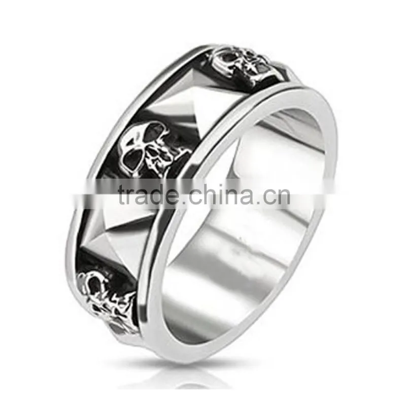Jingli Jewerly Custom PANTHERS Ring for Man Military Jewelry, stainless steel high school ring jewelry(HF-066)