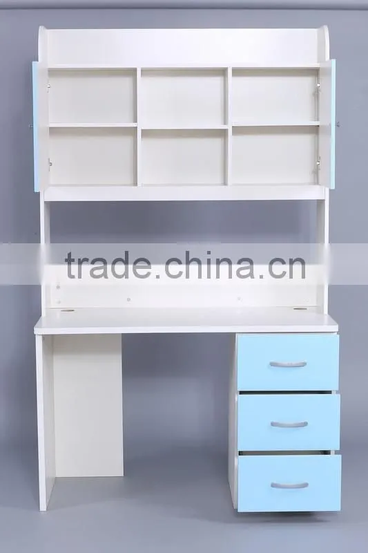 NOAHSION Attractive Computer/Study Table With Bookcase And Drawer Cabinet