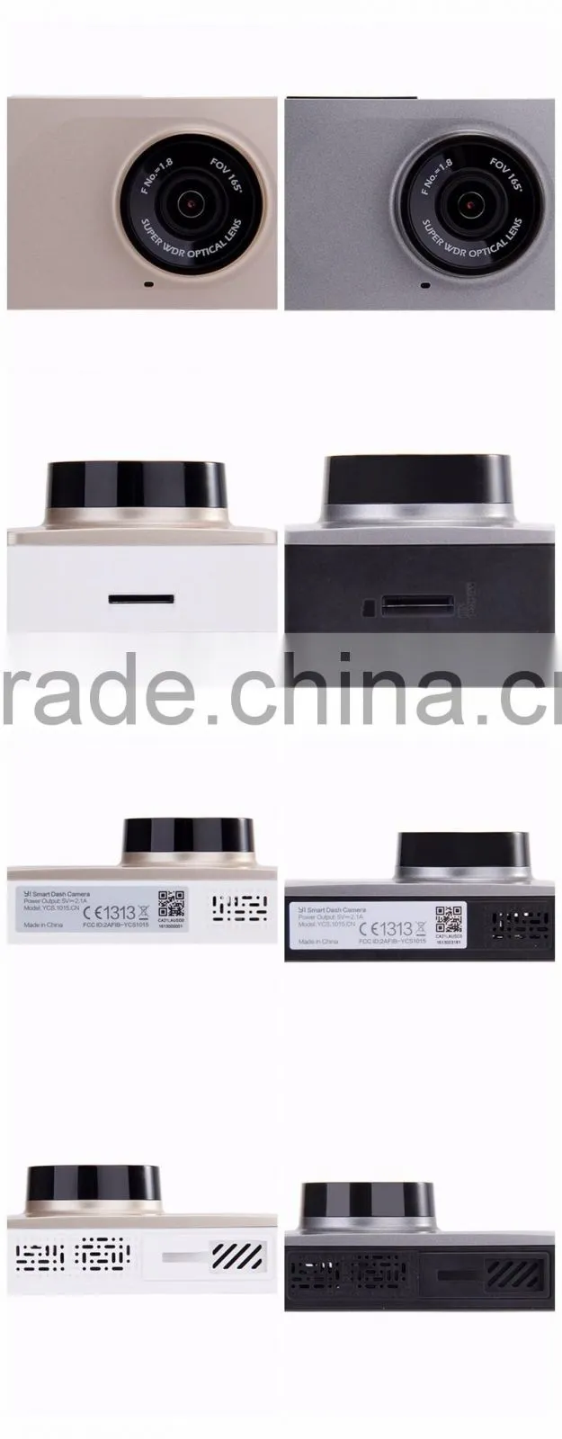 Original Xiaomi YI Smart Car DVR WiFi Xiaoyi Dash Camera 165 Degree ADAS 1080P 60fps 2.7Inch Car Camera