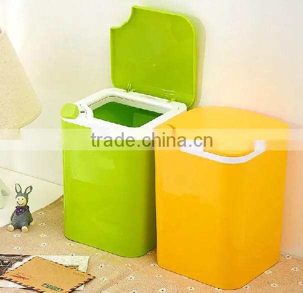 Professional manufacturer for yellow trash can
