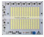 3000k 4000k 6000k economy aluminum flood light spot light ac motor pcb board economy 100w led chip