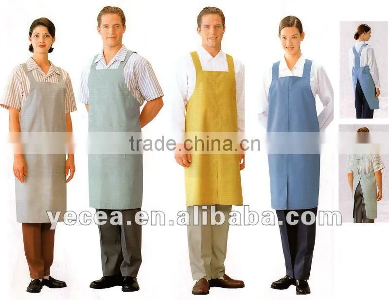 HOT selled good quality and cheap apron uniform
